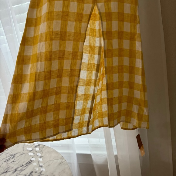 REFORMATION NIA LINEN DRESS - Picture 8 of 8